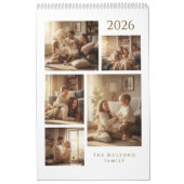 Modern & Elegant Personalized 2026 Calendar Kalender (Titelbild)