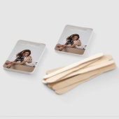 Modern Elegant Photo She Did It Grad Fächer (Non-assembled)