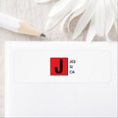 Modern Elegant Plain Professional Name Monogram (Insitu)