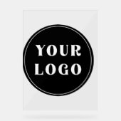 Modern, elegant, stilvoll und anpassbar acrylschild (Vorderseite)