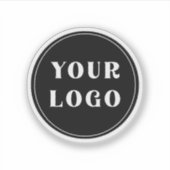 Modern, elegant, stilvoll und anpassbar aufkleber (Vorderseite)