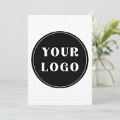 Modern, elegant, stilvoll und anpassbar einladung (Stehend Vorderseite)