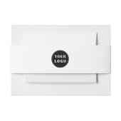 Modern, elegant, stilvoll und anpassbar einladungsbanderole (Vorderseite Beispiel)