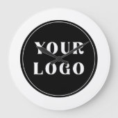 Modern, elegant, stilvoll und anpassbar große wanduhr (Vorderseite)