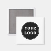 Modern, elegant, stilvoll und anpassbar magnet (Vorderseite/Rückseite)