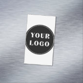 Modern, elegant, stilvoll und anpassbar magnetische visitenkarte (Beispiel)