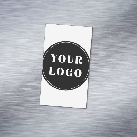 Modern, elegant, stilvoll und anpassbar magnetische visitenkarte (Beispiel)