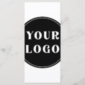 Modern, elegant, stilvoll und anpassbar menükarte (Vorderseite)