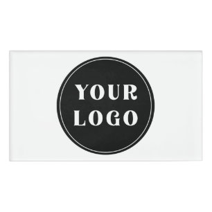 Modern, elegant, stilvoll und anpassbar namenschild