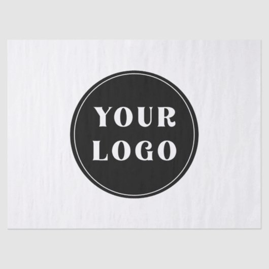 Modern, elegant, stilvoll und anpassbar seidenpapier (Vorderseite)