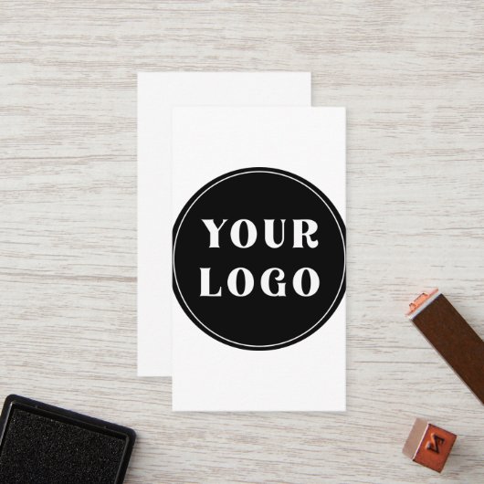 Modern, elegant, stilvoll und anpassbar treuekarte (Vorderseite/Rückseite Beispiel)