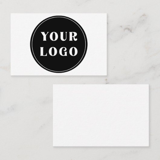 Modern, elegant, stilvoll und anpassbar visitenkarte (Vorne/Hinten)