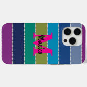 Modern elegant süß einfach glänzend Case-Mate iPhone hülle (Rückseite (Horizontal))