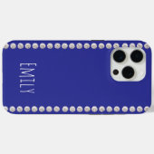 Modern elegant süß einfach glänzend Case-Mate iPhone hülle (Rückseite (Horizontal))