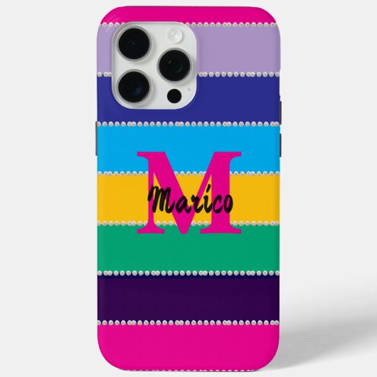 Modern elegant süß einfach glänzend  Case-Mate iPhone hülle (Rückseite)