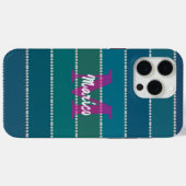 Modern elegant süß einfach glänzend Case-Mate iPhone hülle (Rückseite (Horizontal))