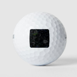 MODERN_ELEGANT_THE ABSTRAKT_ART_BLACK GOLFBALL