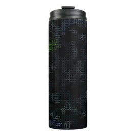 MODERN_ELEGANT_THE ABSTRAKT_ART_BLACK THERMOSBECHER