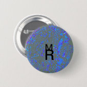 Modern_elegant_theAbstract art_BLUE Button (Vorne & Hinten)