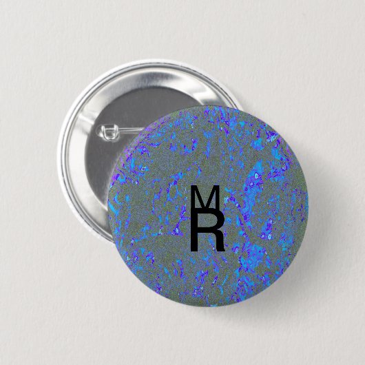 Modern_elegant_theAbstract art_BLUE Button (Vorne & Hinten)
