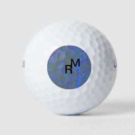 Modern_elegant_theAbstract art_BLUE Golfball