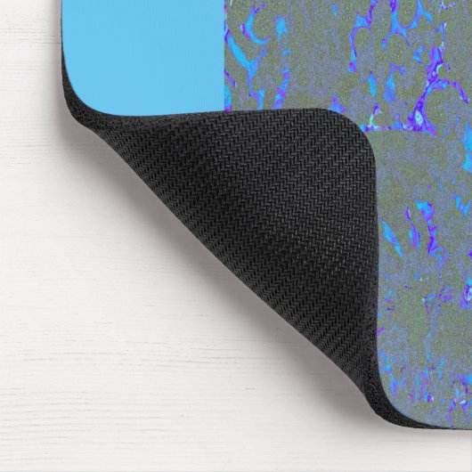 Modern_elegant_theAbstract art_BLUE Mousepad (Ecke)