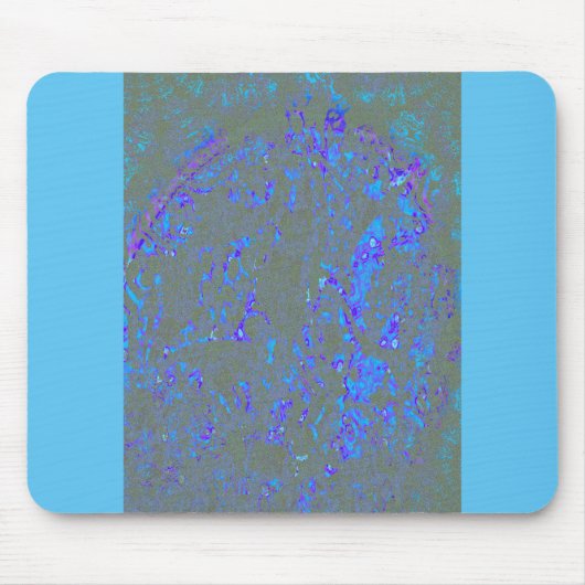 Modern_elegant_theAbstract art_BLUE Mousepad (Vorne)