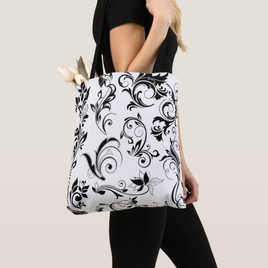 Modern Elegant Trendy Decorative Tote Bag Tasche (Von Nahem)