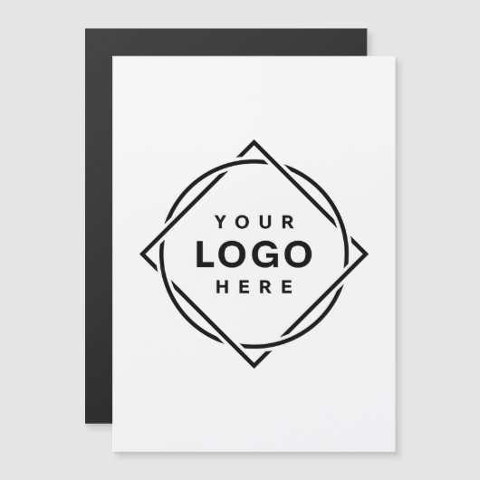 modern, elegant und anpassbar magneteinladung (Vorne/Hinten)