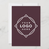 modern, elegant und individuell anpassbar einladung (Vorderseite)