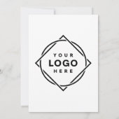 modern, elegant und individuell anpassbar einladung (Rückseite)