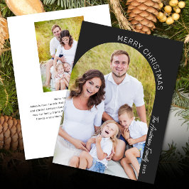 Modern Elegante Arch 2 Foto Weihnachten