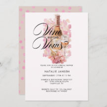 Modern Elegante Watercolor Brautparty