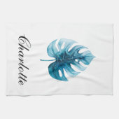 Modern Elegante Watercolor Geschirrtuch (Horizontal)