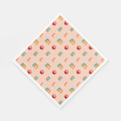 Modern Elmo Pattern Serviette (Ecke)