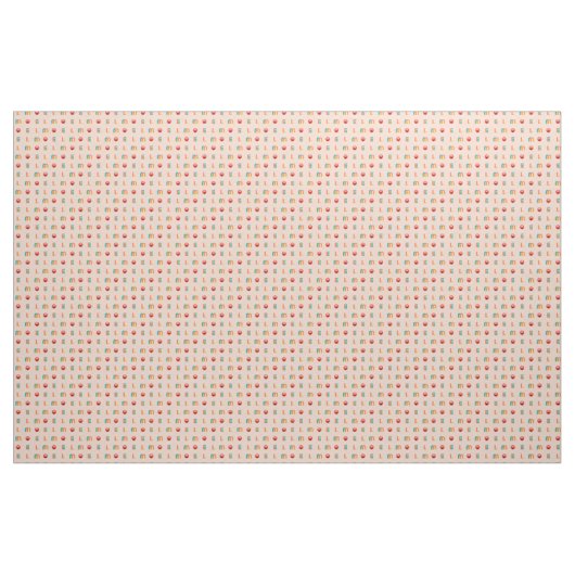 Modern Elmo Pattern Stoff (Yard (91,4 cm))
