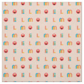 Modern Elmo Pattern Stoff (Muster)