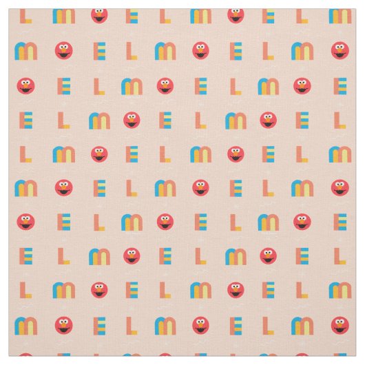 Modern Elmo Pattern Stoff (Muster)