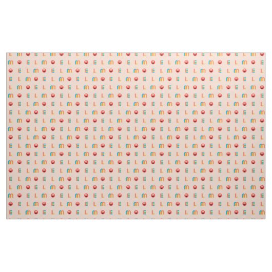 Modern Elmo Pattern Stoff (Fat Quarter (45,7 x 55,9 cm))