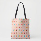 Modern Elmo Pattern Tasche (Vorderseite)