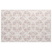 Modern erröten der rosa weiße Blumen Stoff (Fat Quarter (45,7 x 55,9 cm))