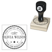 Modern |Erstellen Sie Ihre eigene Briefmarke für F Gummistempel (Stempel)