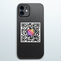 Modern erstellen Sie Ihren Instagramm QR Code