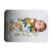 Modern Es ist ein Foto-Skript für das junge Baby Magnet (Horizontal)