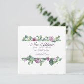 Modern Eukalyptus florale Grünpflanzen Bewegung Ankündigung (Stehend Vorderseite)