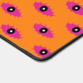 Modern Evil Eye Muster Burnt Orange BOHO Chic Schreibtischunterlage (Ecke)
