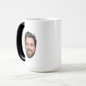 Modern Face Gift für Ihr Geschenk für Ihn Geburtst Verwandlungstasse (Vorderseite Links)