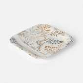 Modern Fall Foliage Pappteller (Gewinkelt)