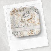 Modern Fall Foliage Pappteller