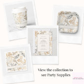 Modern Fall Foliage Pappteller